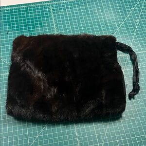 Vintage Mink Hand Muffler and Purse